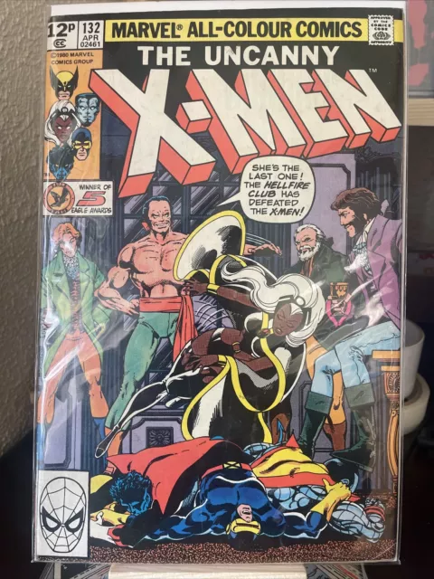 The Uncanny X-Men #132-1980#VG 1st App The Hellfire Club Hot Key 🔑