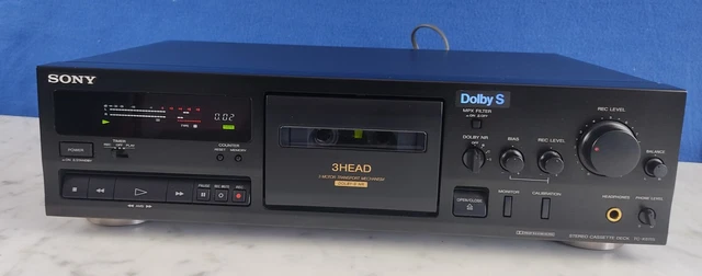 Platine Cassette Sony TC-K661S - 3 Têtes Dolby S - Rénovée - Garantie 12 Mois