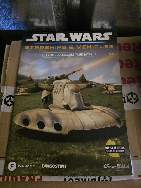 FANHOME DEAGOSTINI STAR Wars Starships Issue 28 Armored Assault Tank ...