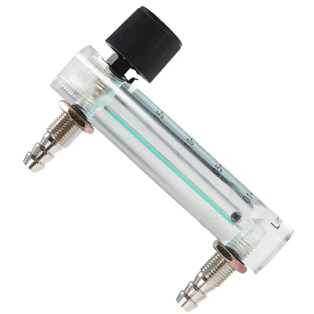 Sauerstoff Durchflussmesser robustes Acryl Material klare Waage professionelle Qualität