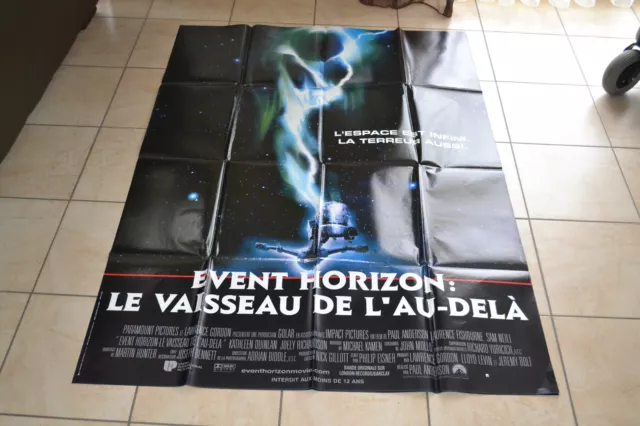 Affiche Cinema Event Horizon : le vaisseau de l'au-delà