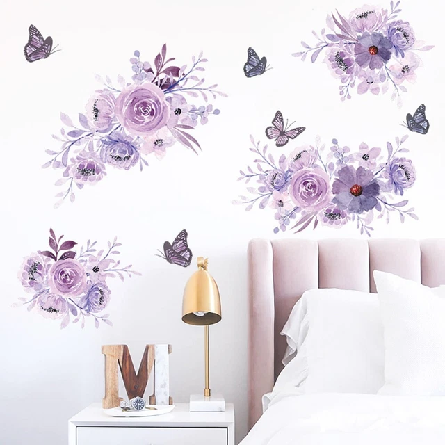 Autocollants Papillons Luminescents – Stickers Muraux 3D Bleus Pour Chambre
