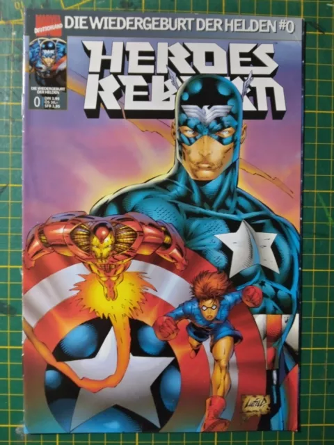 Panini Marvel Comics "HEROES REBORN" #0 (1999) VF+ Die Wiedergeburt der Helden