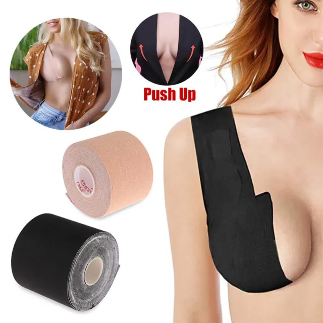 Boob Tape Nipple Cover Breast Booby Lift Push Up Strapless
