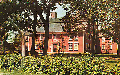Postcard Longfellow's Wayside Inn South Sudbury Massachusetts