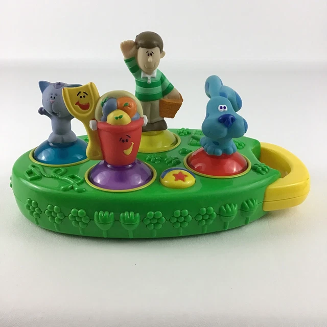 BLUES CLUES FOLLOW the Leader Memory Lights Learning Game Vintage 2000