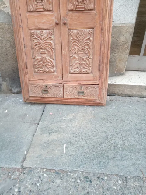 antica porta incasso artigianato indiano