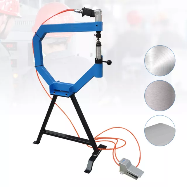 Sheet Metal Shrinker Stretcher Pneumatic Planishing Polishing Hammer 875-1350rpm