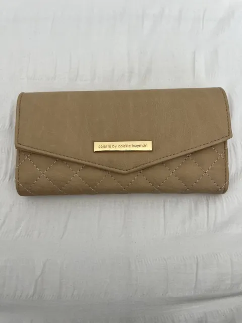 COLETTE By Colette Hayman Black Clutch Handbag Purse With Strap #637536 VGC  | eBay