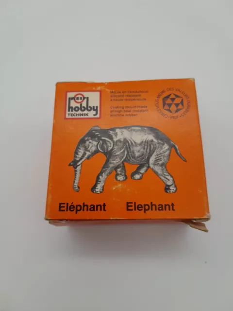 Reif Hobby Technik Zinngießform" Elefant "aus Silikon-Kautschuk