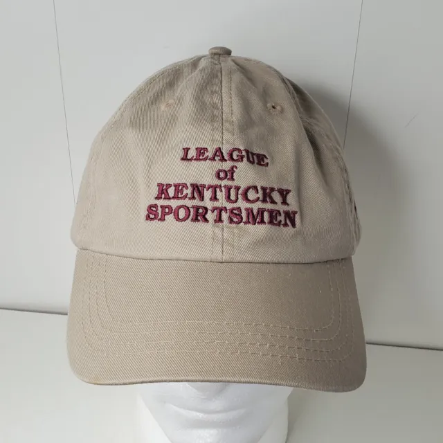 League of Kentucky Sportsmen Embroidered Hat Strapback Baseball Cap Bass Deer KY