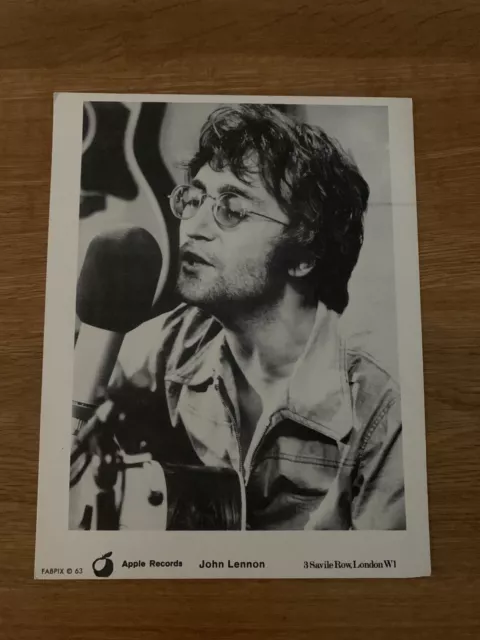 John Lennon Fabpix Photo Card 1963