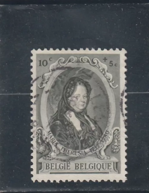 L6165 BELGIQUE  TIMBRE N° Y&T 573 de 1941-42 "  Marie therese d'Autri " Oblitéré