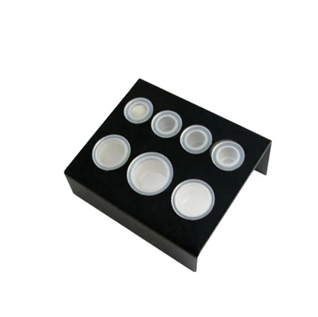 Supporto tappo in acciaio inox tatuaggio nero inchiostro 7 tazze alimentazione New ETPOD$v