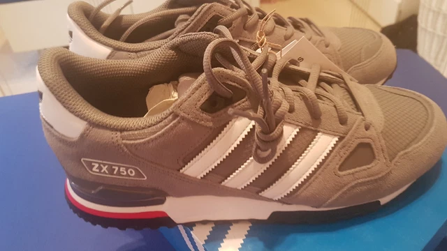 Adidas ZX 750 Originals -HQ4297- grau-weiss Gr. 45 1/3 NEU OVP