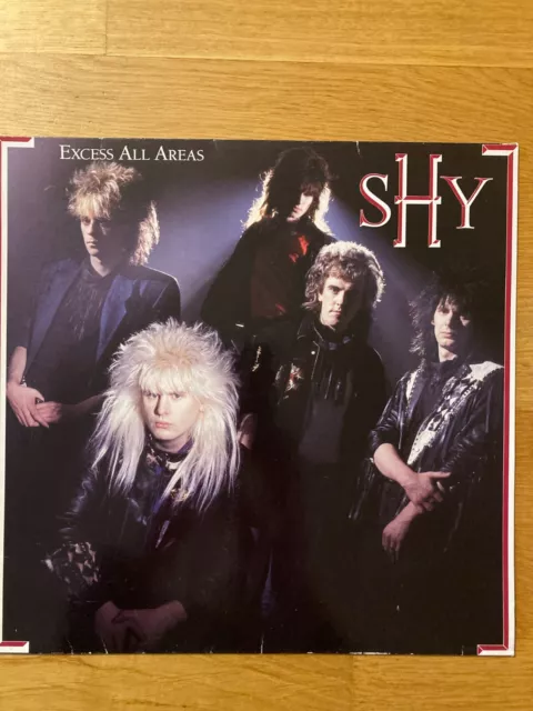 SHY - Excess All Areas - LP Vinyl - RCA ‎ORIGINAL 1987 RAR!!