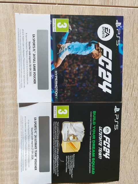 EA Sports FC 24 Full Game Voucher  Plus FUT Voucher