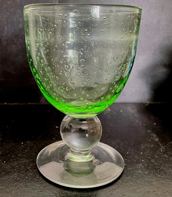 Lot de 6 verres à pied verre bullé, faraji La Redoute Interieurs | La Redoute