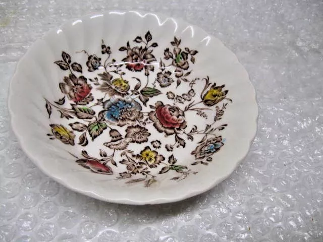 Vintage Johnson Brothers Staffordshire Bouquet China Dessert Bowl England