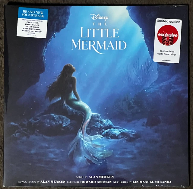 NEW! DISNEY'S THE Little Mermaid Soundtrack, 2023, Vinyl Record w