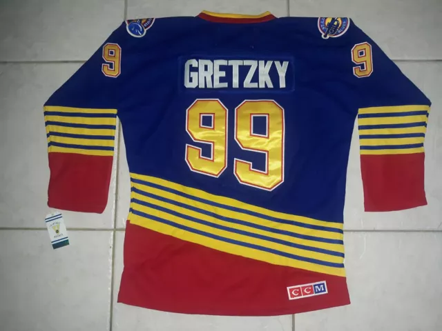 Fanatics NHL St. Louis Blues Wayne Gretzky #99 Breakaway Vintage Replica Jersey, Men's, Large, Blue