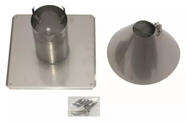 Vaillant Edelstahl-Schachtabdeckung pour Tuyau Dechappement Dn 80
