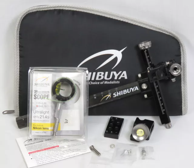 Shibuya Ultima CPX II 365 Target Compound Sight Bar RH w/ 29mm scope