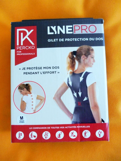 Gilet Line Up Percko Dos Gilet Percko Femme Lynepro Gilet De