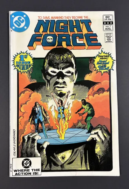 Night Force #1 DC Comics Bronze Age 1982
