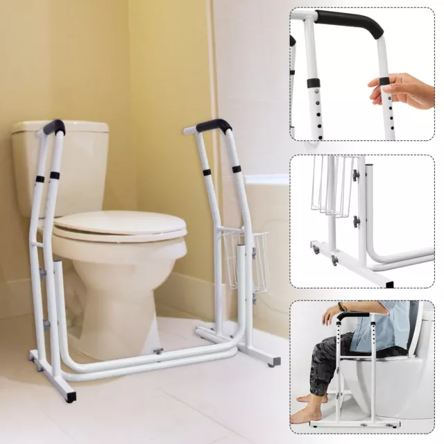 Bastidor de soporte de inodoro soporte de inodoro ayuda para levantarse bastidor de soporte inodoro ayuda de soporte *-