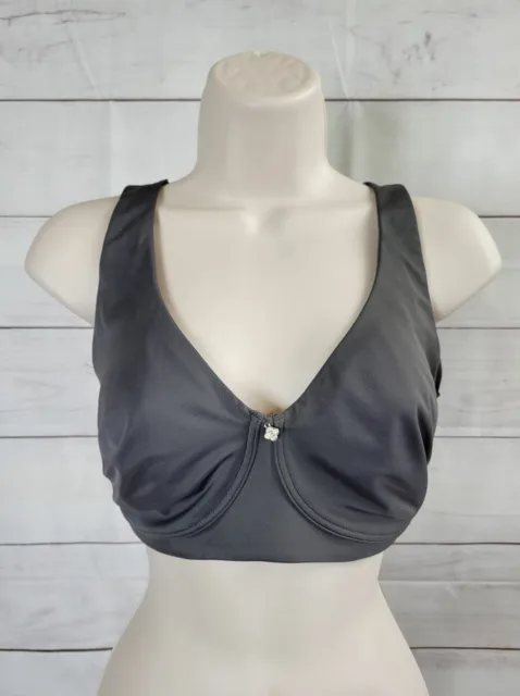 BREEZIES~DIAMOND SHIMMER UNLINED Support Wirefree Bra~A561421~No Padding  $8.99 - PicClick