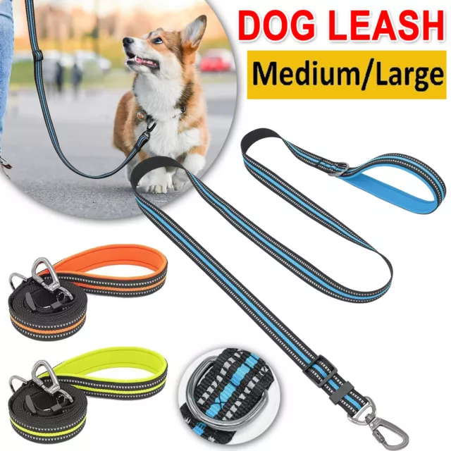 Nylon Dog Leash Lead Pet Puppy Training Leash Recall Rope Reflective Pet Leash