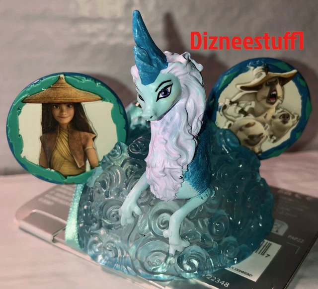 DISNEY 2023 RAYA Sisu Dragon Light up Sketchbook Ear Hat Christmas