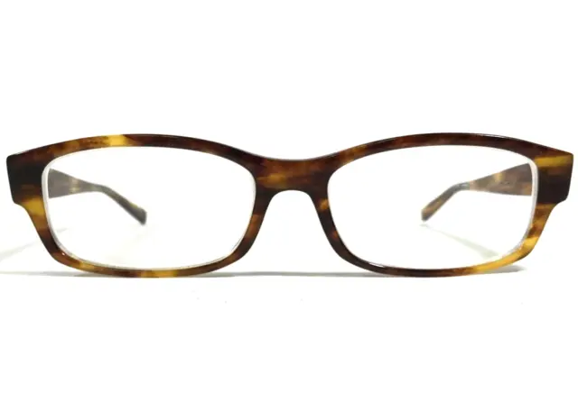 Oliver Peoples Brille Rahmen Drake EMT Brown Horn Rechteckig 53-16-140