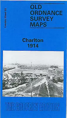 KARTE VON Charlton 1914: London Blatt 093.3 von Barbara Ludlow (Blattkarte, 1993) NEU