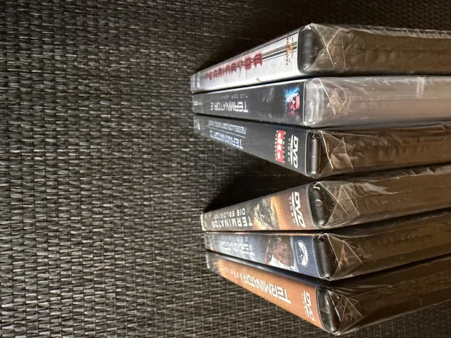 TERMINATOR 1 - 6 | Arnold Schwarzenegger | 6-DVDs | Zustand NEU/OVP ...