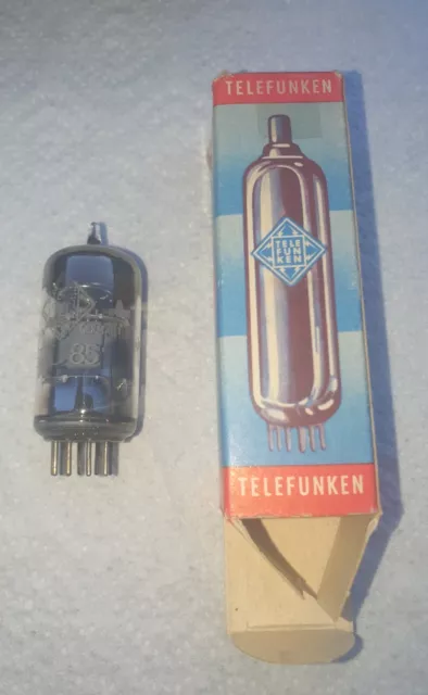 ECC 85 von TELEFUNKEN *sehr gut *Valves *Tubes *Röhren