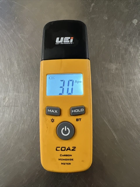 UEI  Test Instruments COAZ      Carbon Monoxide Meter Works