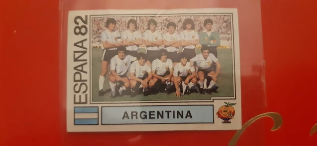Carte Triptyque Maradona – Boca Juniors 1981 – Mondial 82 – PHOSKITOS – Originale