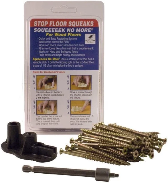 Kit a presión contador Squeeeek No More/o'berry 3232 para pisos de madera dura