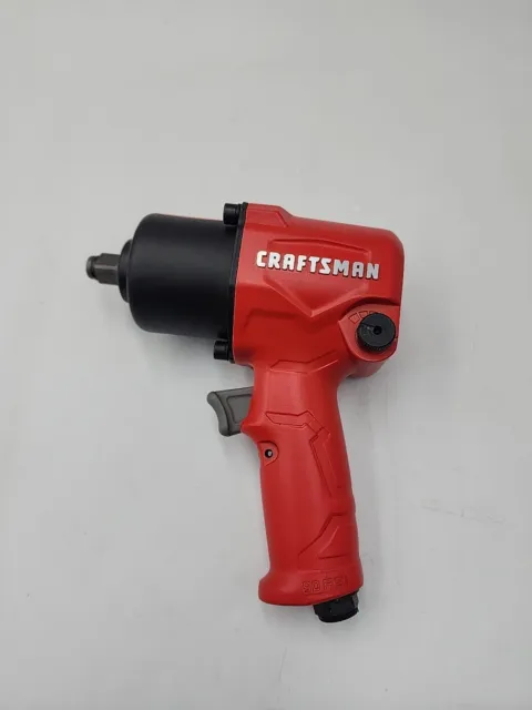 Craftsman CMXPTSG1004NB ½-in 400 ft-lbs Air Impact Wrench, Red and Black