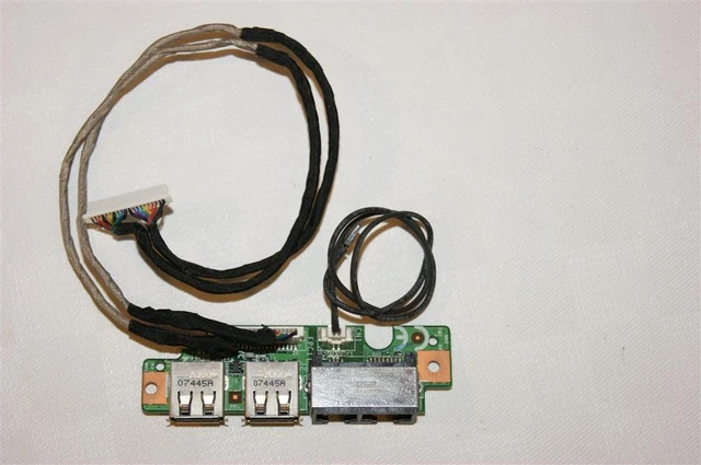 Module USB + RJ11 + RJ45 MS-16352 / Board MSI VR610 (réf : MS-163B