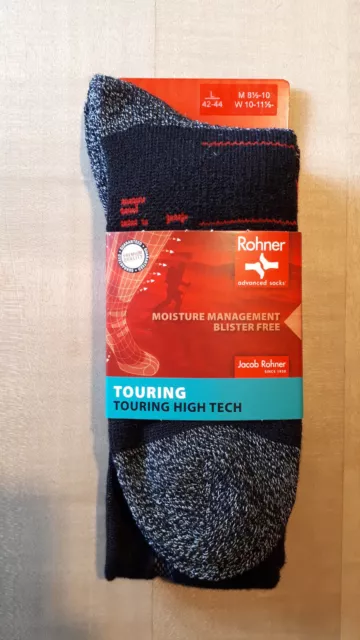 NEUE Rohner Touring High Tech Socken - Skitouren - Gr. 42-44