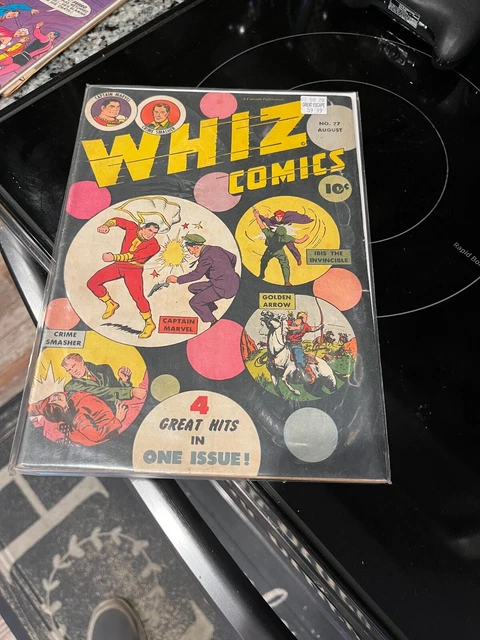 Whiz Comics #77- 1946 - Golden Age Captain Marvel! RARE! L@@K!
