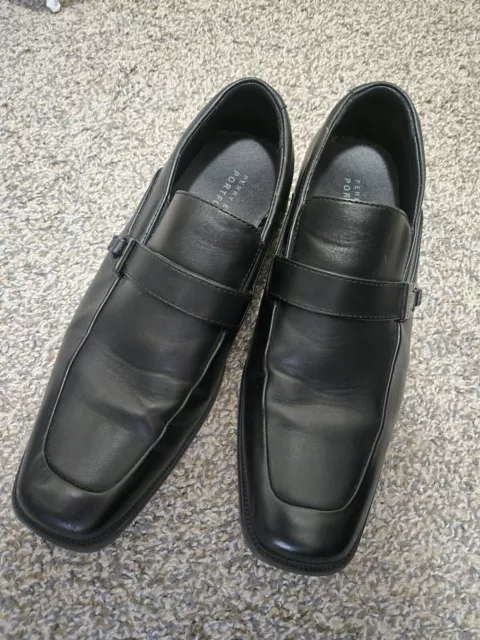 PERRIS ELLIS MENS Shoes All Black Size 8.5 - Good Condition $18.00 ...