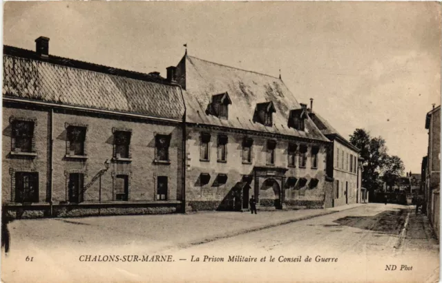 CPA CHALONS-sur-MARNE - The Military Prison and the War Council (743036)