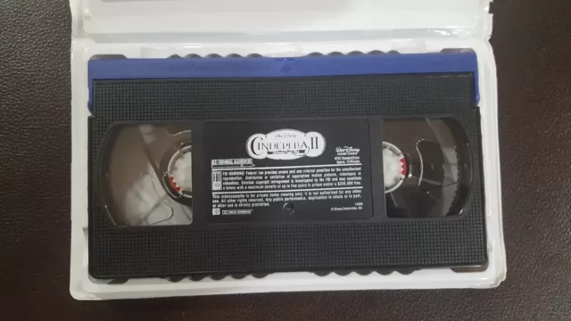Walt Disney's CINDERELLA II VHS #22026 4