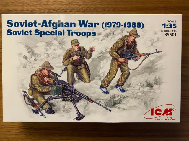 ICM 35501 - 1:35 Sowjetische Spezialeinheit Afghanistan 1979-1988
