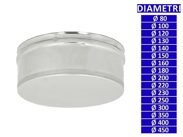 Semi Rosone Circolare Per Tubo Inox, Diametro 130mm | Leroy Merlin - Foto 6