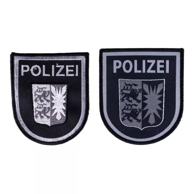 Abzeichen Polizei Schleswig-Holstein tarn mit Klett